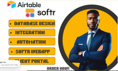 I will Airtable, Airtable Database, Softr, Airtable Automation, Zapier Integration