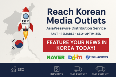 I will Korea press release distribution Korean media submission via AsiaPressWire