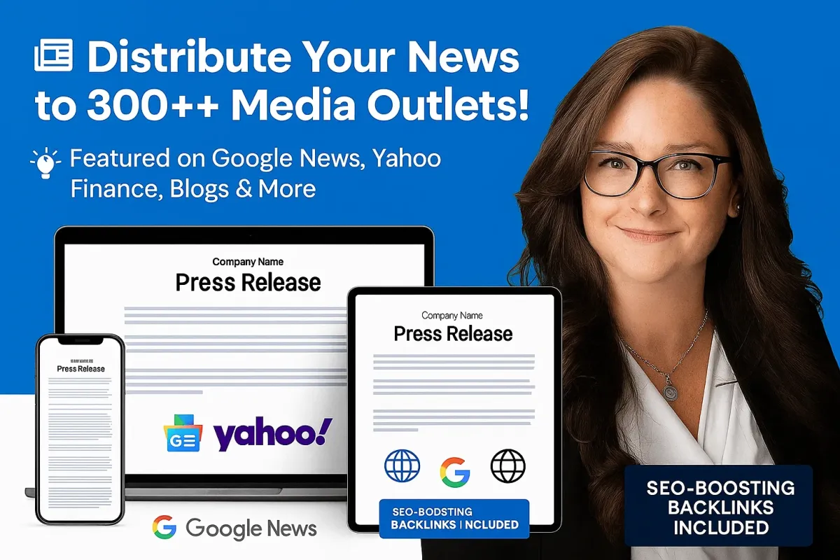 I will press release distribution, publish press release, press