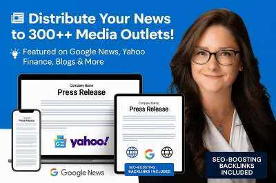 I will press release distribution, publish press release, press