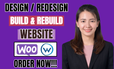I Will Build, Rebuild Website Development as Full Stack & Front End Developer