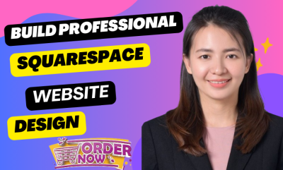 I will build, design, or develop a Squarespace website