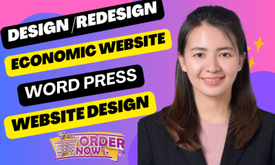 I Will Build, Design, Redesign, E-Commerce Website, Business Website or WordPress Website