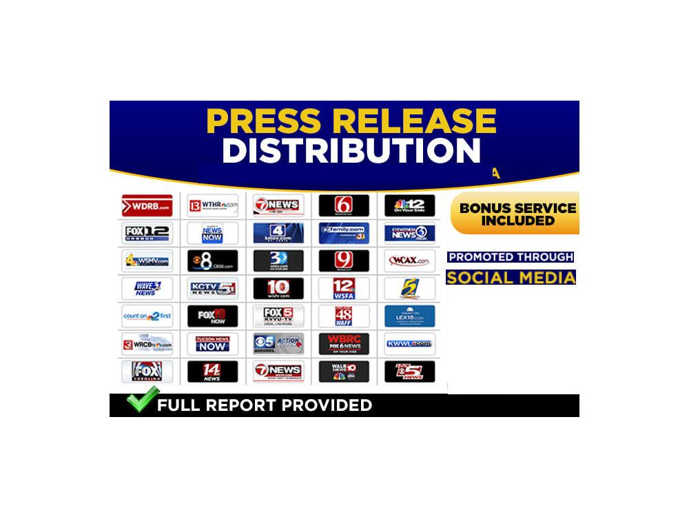 I will write and distribute UK press release on UK websites with backlinks