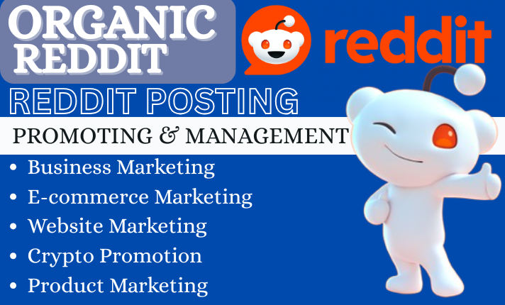 I will promote AI website eCommerce business to boost website sales with Reddit post