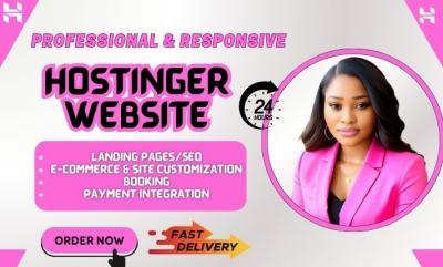 Hostinger Website Design, IONOS Website, Hostinger Redesign, Hostinger Design