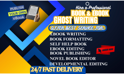 I Will Write a High Quality, Engaging, and Original Ebook for Your Niche