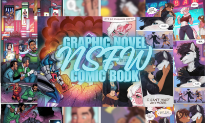 Draw Furry NSFW Comic Book & Graphic Novel Illustration as a Comic Page Artist
