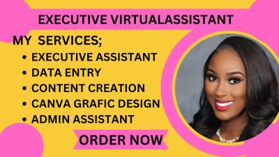 I Will Be Your Executive Personal Admin Virtual Assistant Social Media Manager