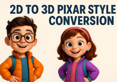 I will create 3D Disney Pixar Style AI Animation Video, Animate Cartoon AI Art Picture