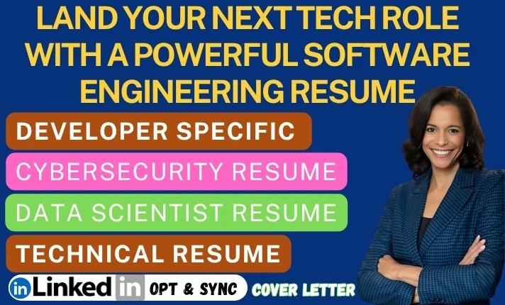 I will write software engineering resume IT data engineer resume as a FAANG recruiter