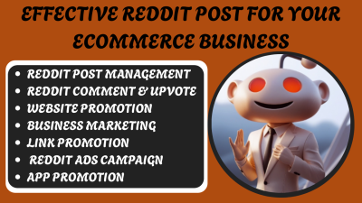 I will manage Reddit post setup & ads campaign for IPTV AI app product website promotion