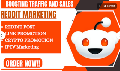 I will create Reddit post for ecommerce website, crypto app, IPTV business, product SEO