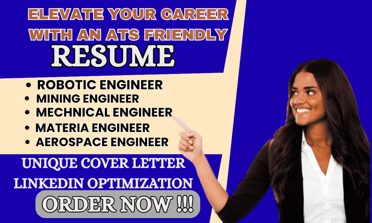 I Will Write a Tailored Engineering Resume for Mechanical and Technical Roles