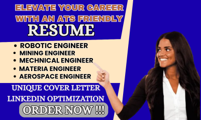 I Will Write a Tailored Engineering Resume for Mechanical and Technical Roles