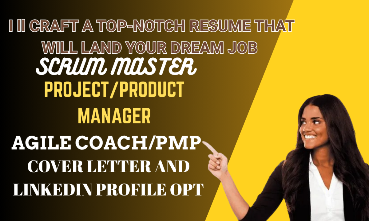I will write and update ATS Resume, Cover Letter, and LinkedIn Profile