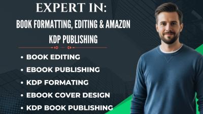 I Will Edit and Format Self Help, Motivational Ebook for KDP Publishing