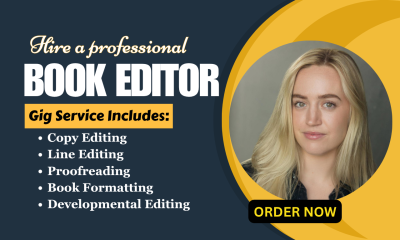 I Will Proofread, Edit, and Format Your Romance, Horror, and Sci-Fi Story or Novel as a Professional Editor