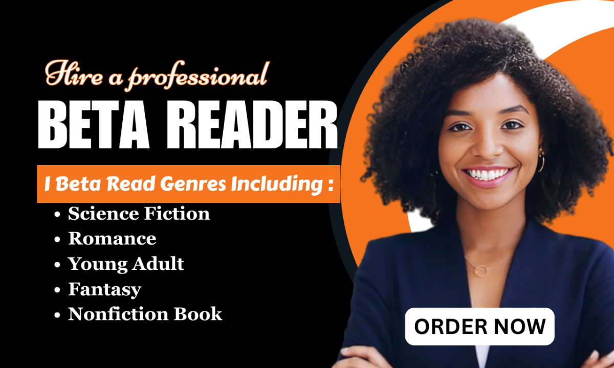 I will alpha beta read critique fantasy sci fi romance novel developmental book editor