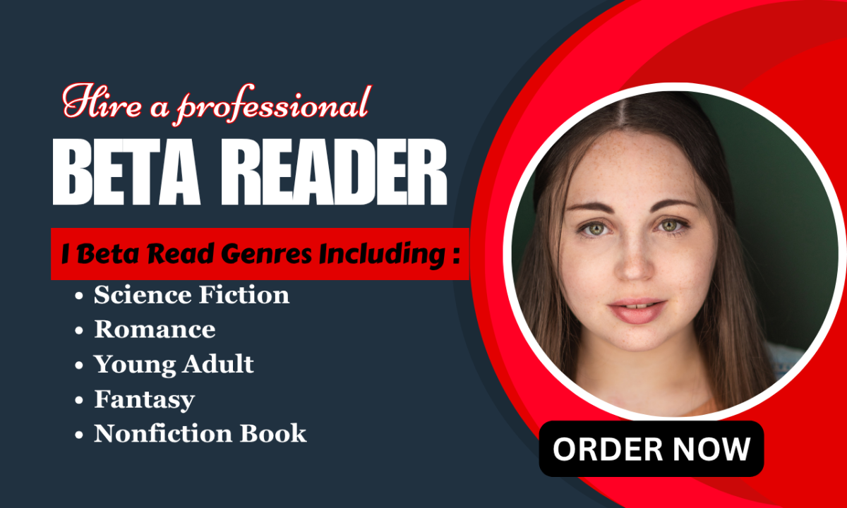 I Will Beta Read, Critique Sci-Fi, Romance, Fantasy Novels & Provide Developmental Editing