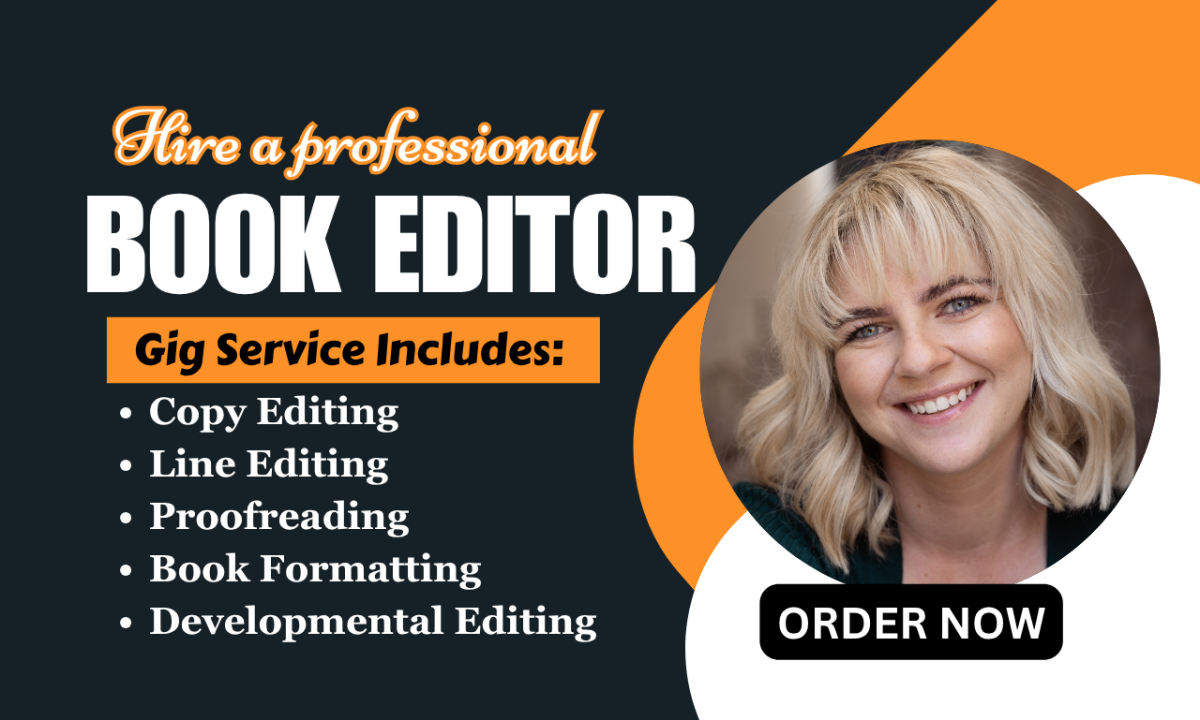 I Will Proofread, Edit Sci-Fi Novel, Romance, Nonfiction, Memoir & Developmental Book Editor