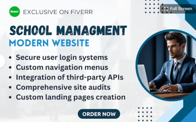 I will build eLearning, Educational School Management System and Student Portal Website