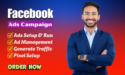 I will be your expert Facebook ads manager for leads and sales