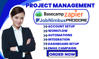 I will Infinity CRM Basecamp Zapier Automation Copilot Procore JobNimbus Integration