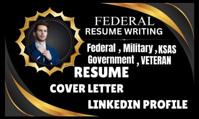 I will write an expert federal resume for USAJOBS success