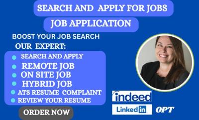 I Will Do Search and Apply for Jobs, Job Applications, Remote Jobs, and Reverse Recruiting