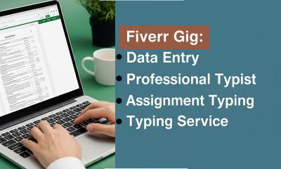 I will provide data entry, professional typist, assignment typing and typing service