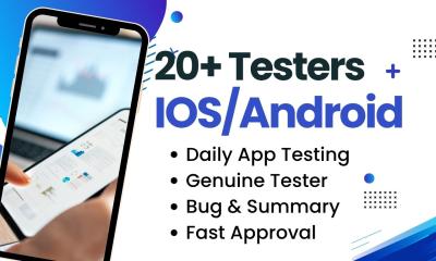 I will test your mobile app and give honest feedback with bug reports if any