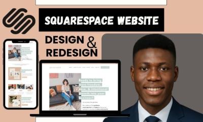 I Will Build Squarespace Website, Squarespace Design, Convert Wix, Website Design
