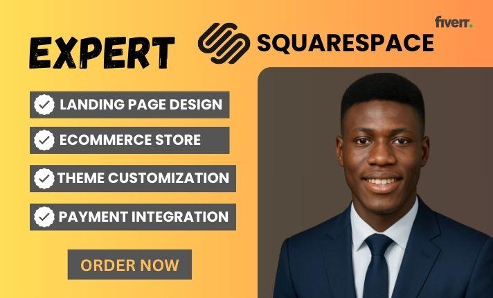 I will build Squarespace, Ecommerce Website, Convert Wix to Squarespace, and Optimize SEO