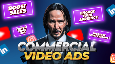 I will create engaging brand explainer promo video or commercial business video ad