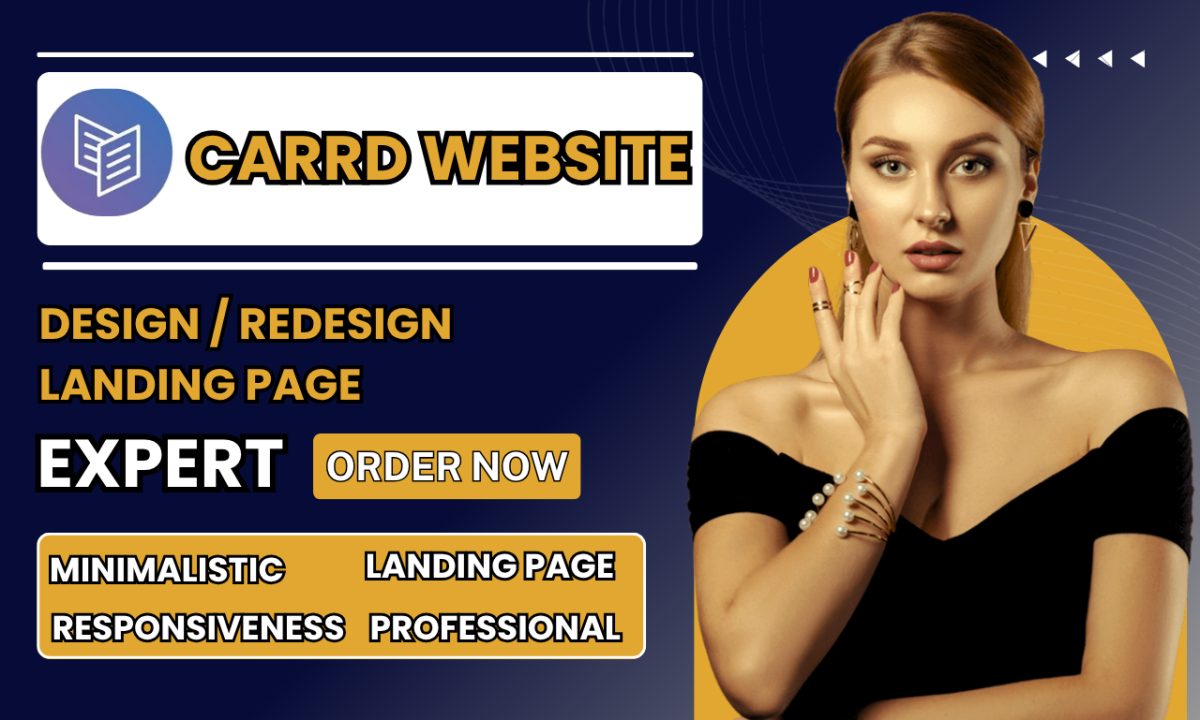 I will design Carrd website redesign Carrd website Carrd landing page website Carrd Co