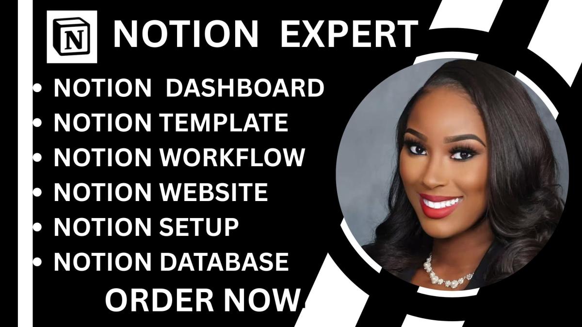 I will do Notion Template Notion Website Notion Dashboard Notion Workspace Notion