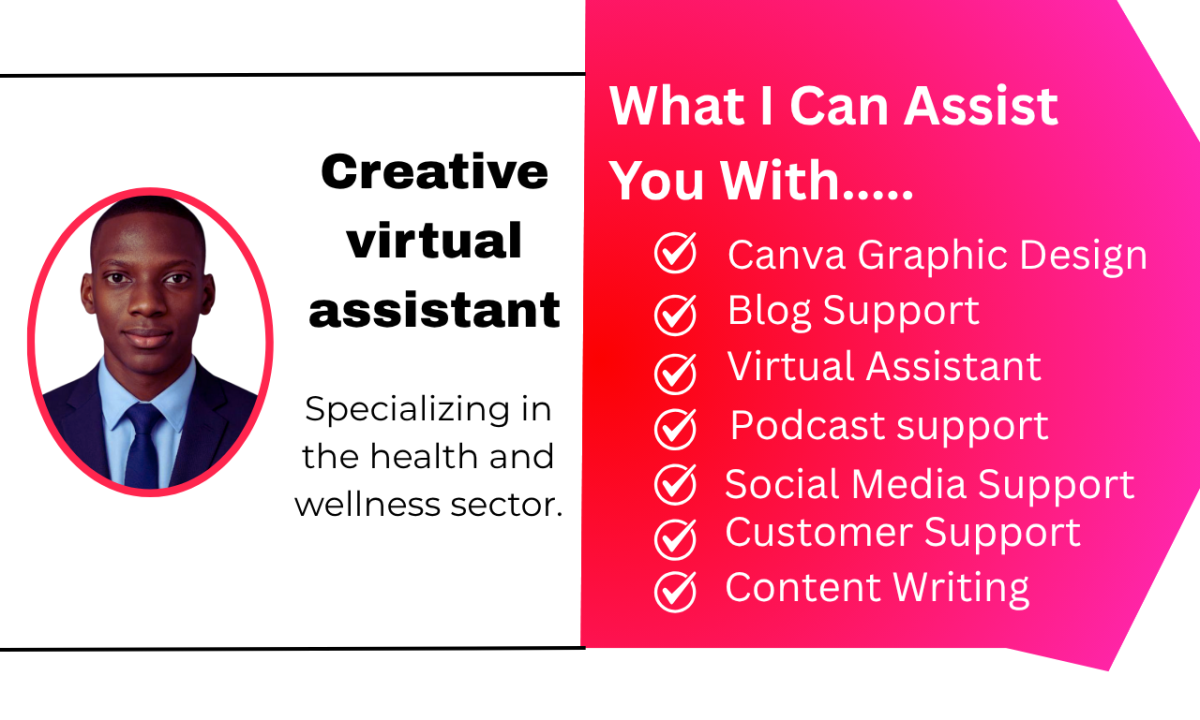 Be Your Creative Virtual Assistant and Personal Executive Virtual Assistant