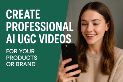 I will create professional AI UGC videos for your products or brand