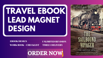 Will Write and Design a High Quality Travel Ebook for Your Brand