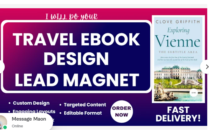 I will design travel lead magnet ebook travel ebook pdf lead magnet