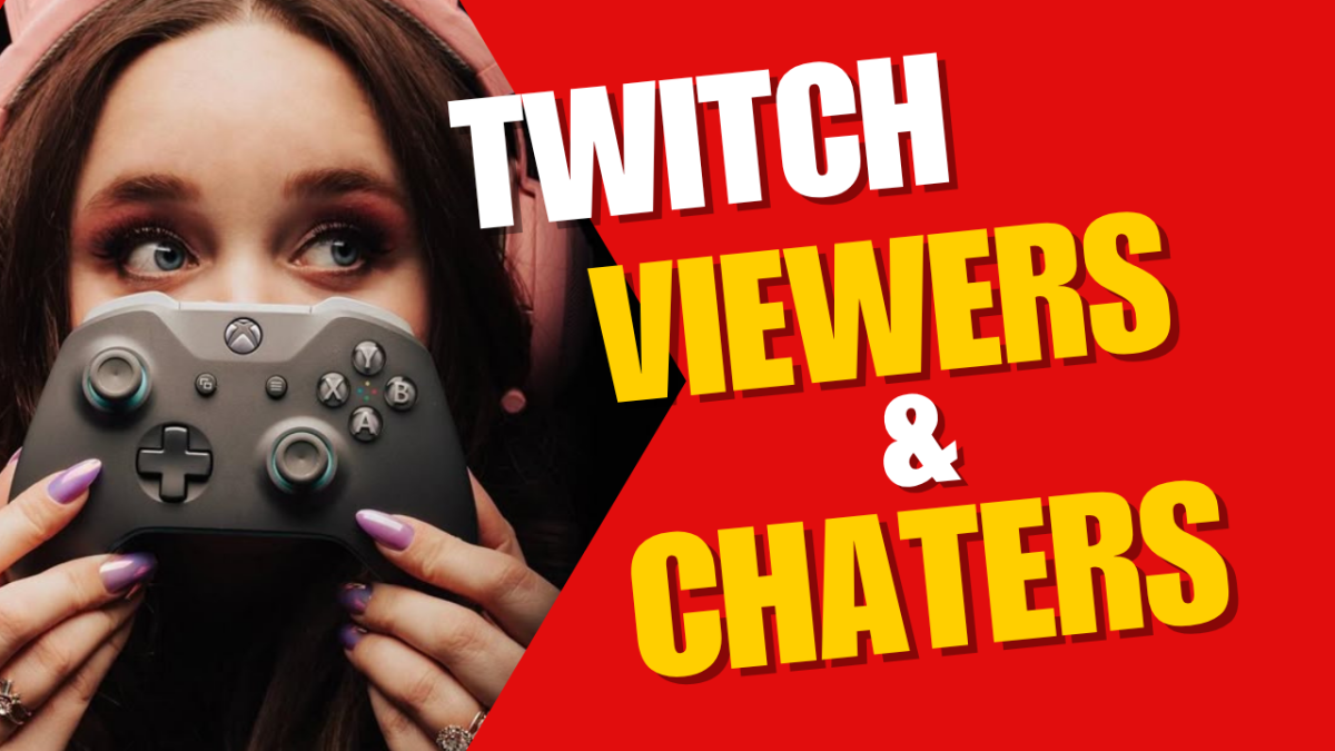 I will do Twitch channel promotion to boost Twitch live viewers and chatters