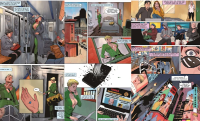 I will draw realistic comic page superhero comic graphic page comic webtoon book artist