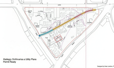 I will prepare site plan, storm water drainage grading and utility plan, pond design