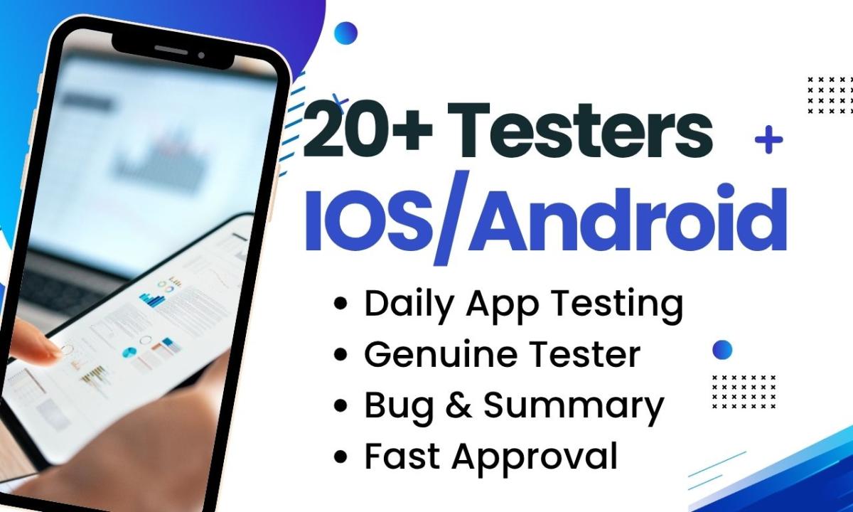 I will test your mobile app and give honest feedback with bug reports if any