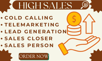I will be your B2B Sales Agent, LinkedIn Marketing, Cold Calling, and Sales Closer