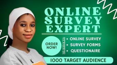 I Will Distribute Your Survey to a Niche, Verified Audience