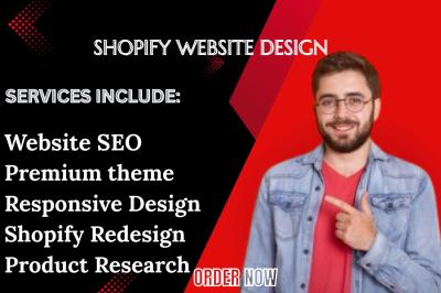 I will edit Shopify marketing, rebuild website, and perform website analysis