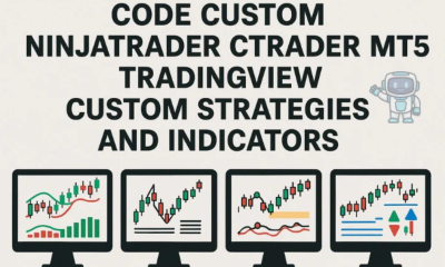 I Will Code NinjaTrader, cTrader, MT5, TradingView Custom Strategies and Indicators