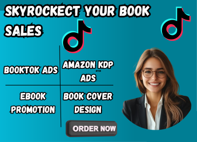 I will TikTok Book Promotion, BookTok, Book Promotion, BookTok TikTok, Amazon KDP Book